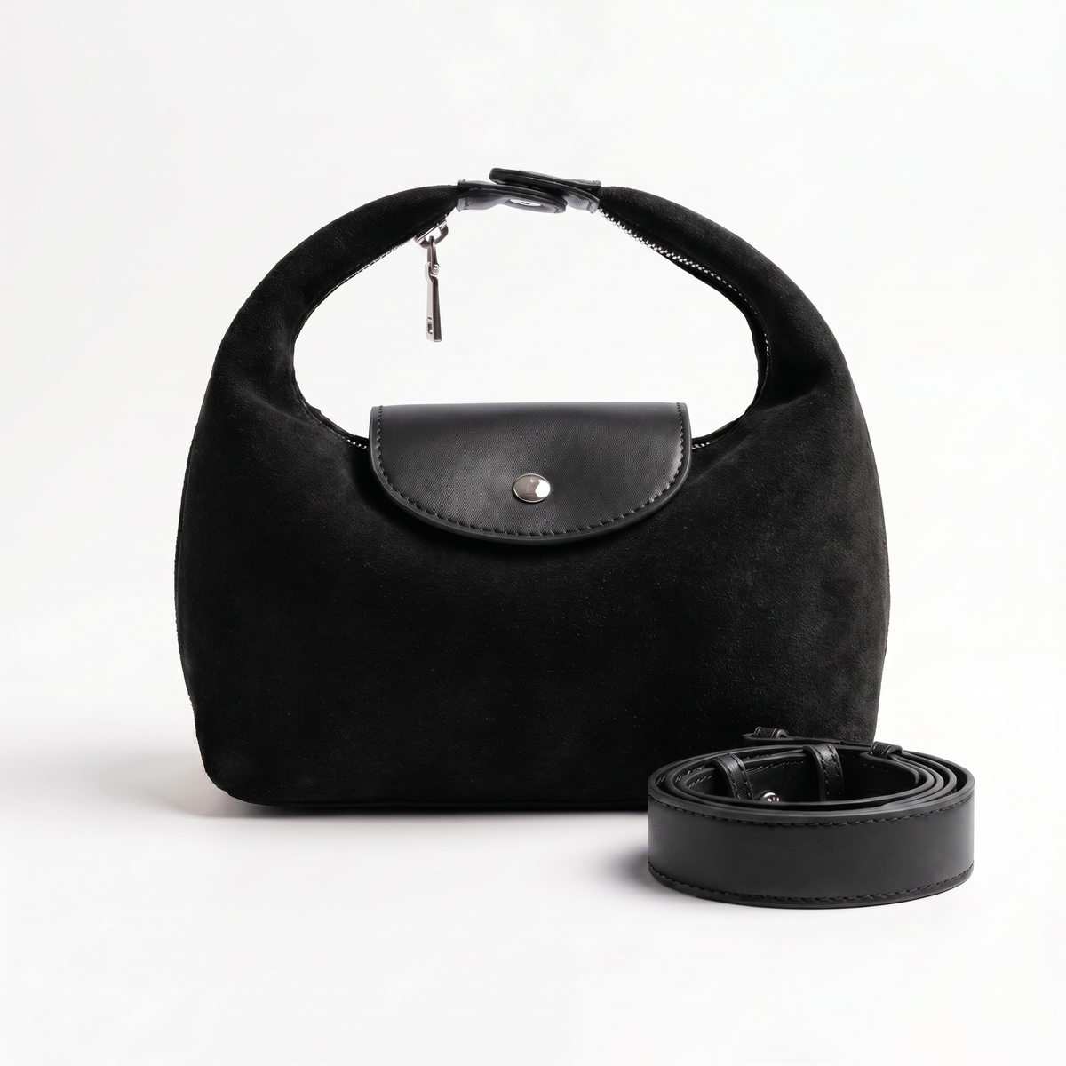 Women's Genuine Leather Hobo Bag - Fatima