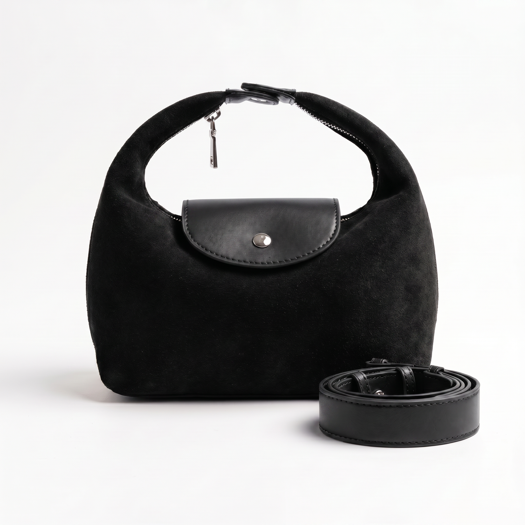 Women's Genuine Leather Hobo Bag - Fatima