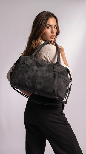 Women's Genuine Leather Crossbody Bag - Giant