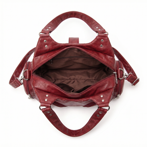 Women's Genuine Leather Hobo Bag - Kyle