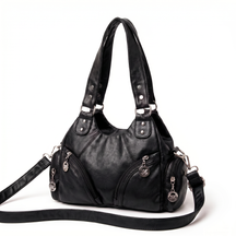 Women's Genuine Leather Hobo Bag - Kyle