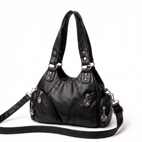 Women's Genuine Leather Hobo Bag - Kyle