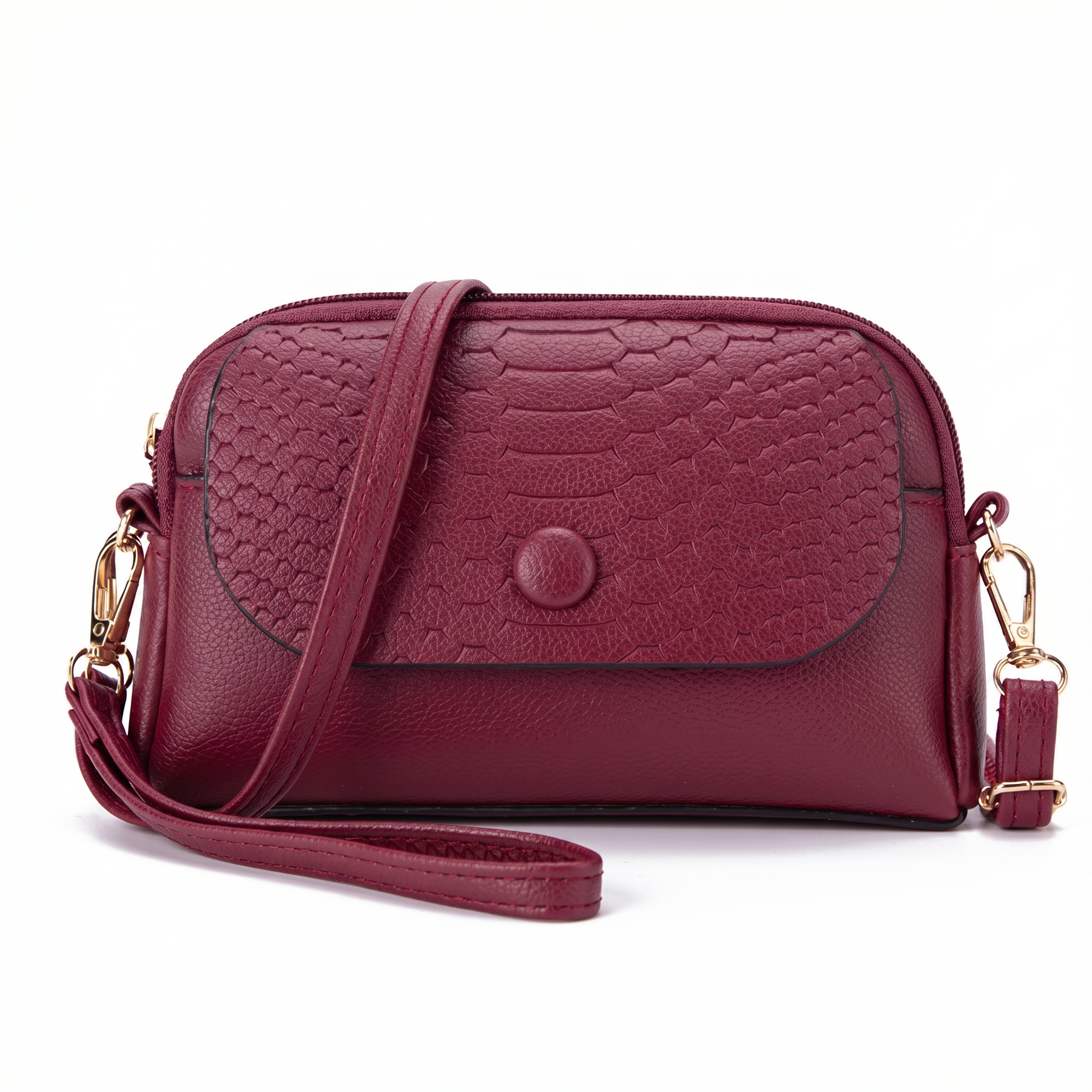 Women's Genuine Leather Shoulder Bag - Laura