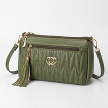 Women's Genuine Leather Crossbody Bag - Lovely
