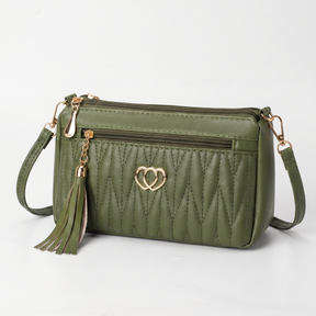 Women's Genuine Leather Crossbody Bag - Lovely
