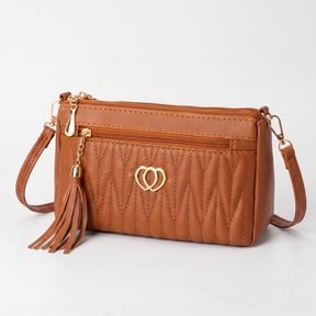 Women's Genuine Leather Crossbody Bag - Lovely