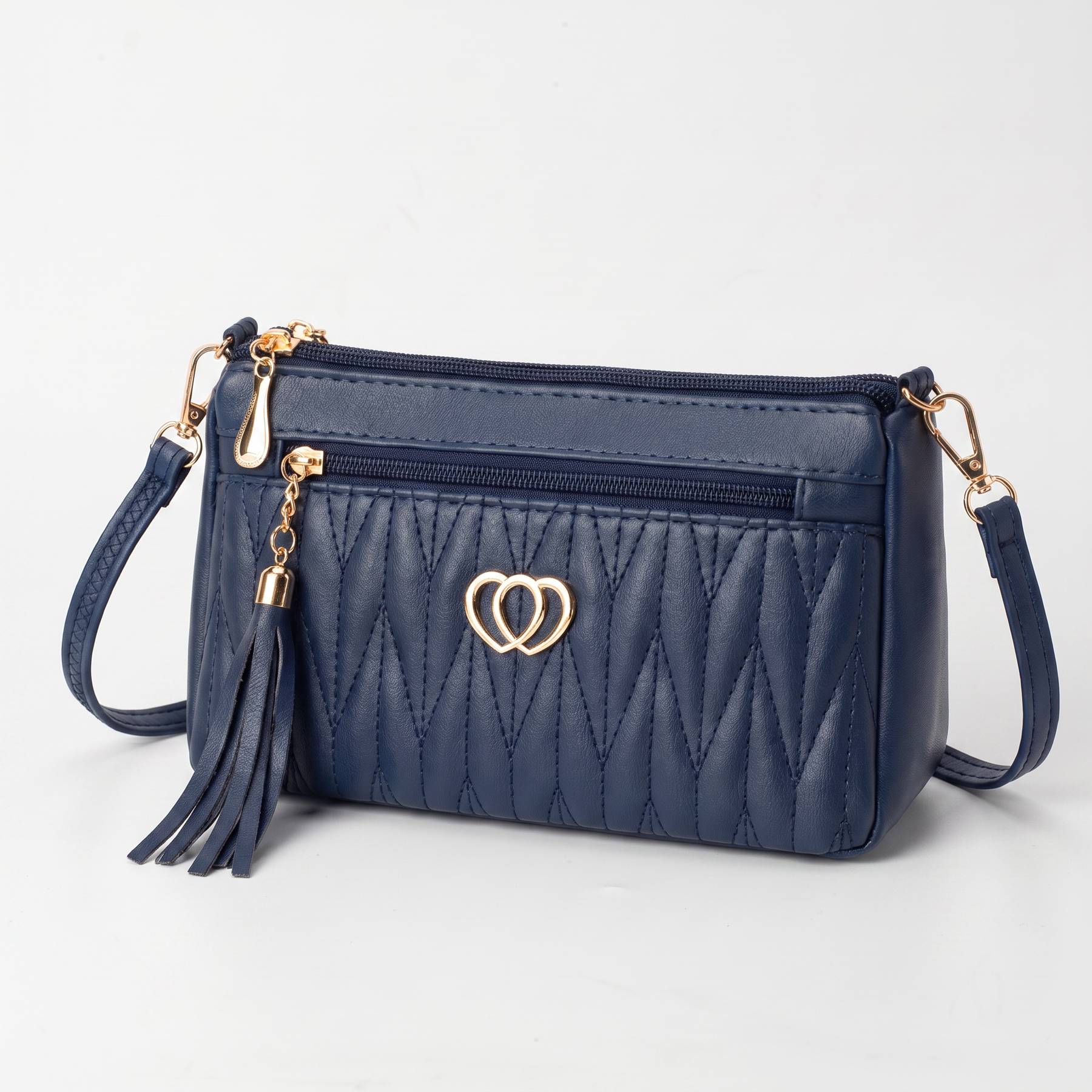 Women's Genuine Leather Crossbody Bag - Lovely
