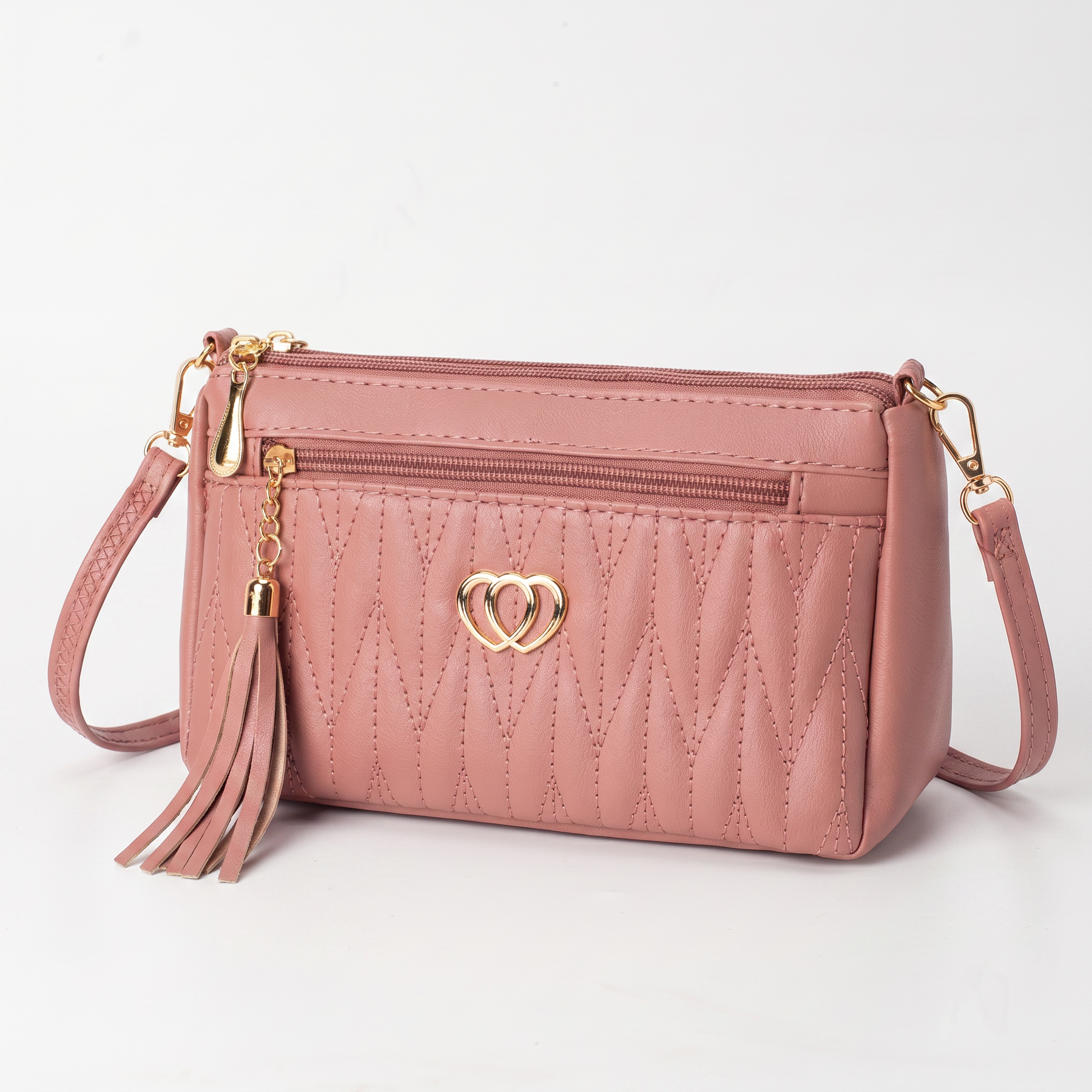 Women's Genuine Leather Crossbody Bag - Lovely