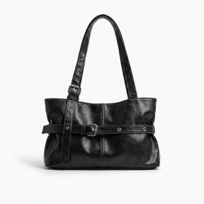 Women's Genuine Leather Shoulder Bag - Omega