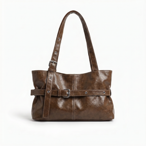Women's Genuine Leather Shoulder Bag - Omega