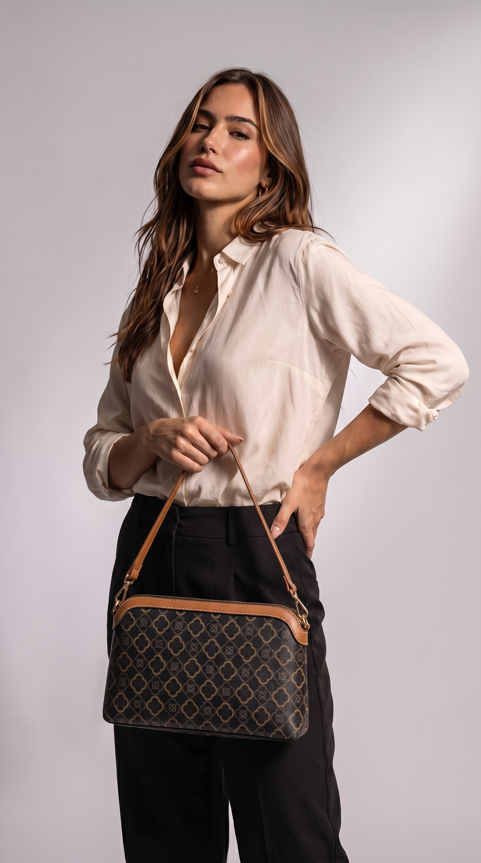Women's Genuine Leather Crossbody Bag - Victoria