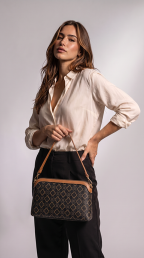 Women's Genuine Leather Crossbody Bag - Victoria