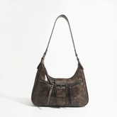 Women's Genuine Leather Hobo Bag - Vintage