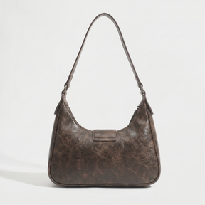 Women's Genuine Leather Hobo Bag - Vintage