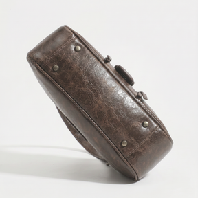 Women's Genuine Leather Hobo Bag - Vintage
