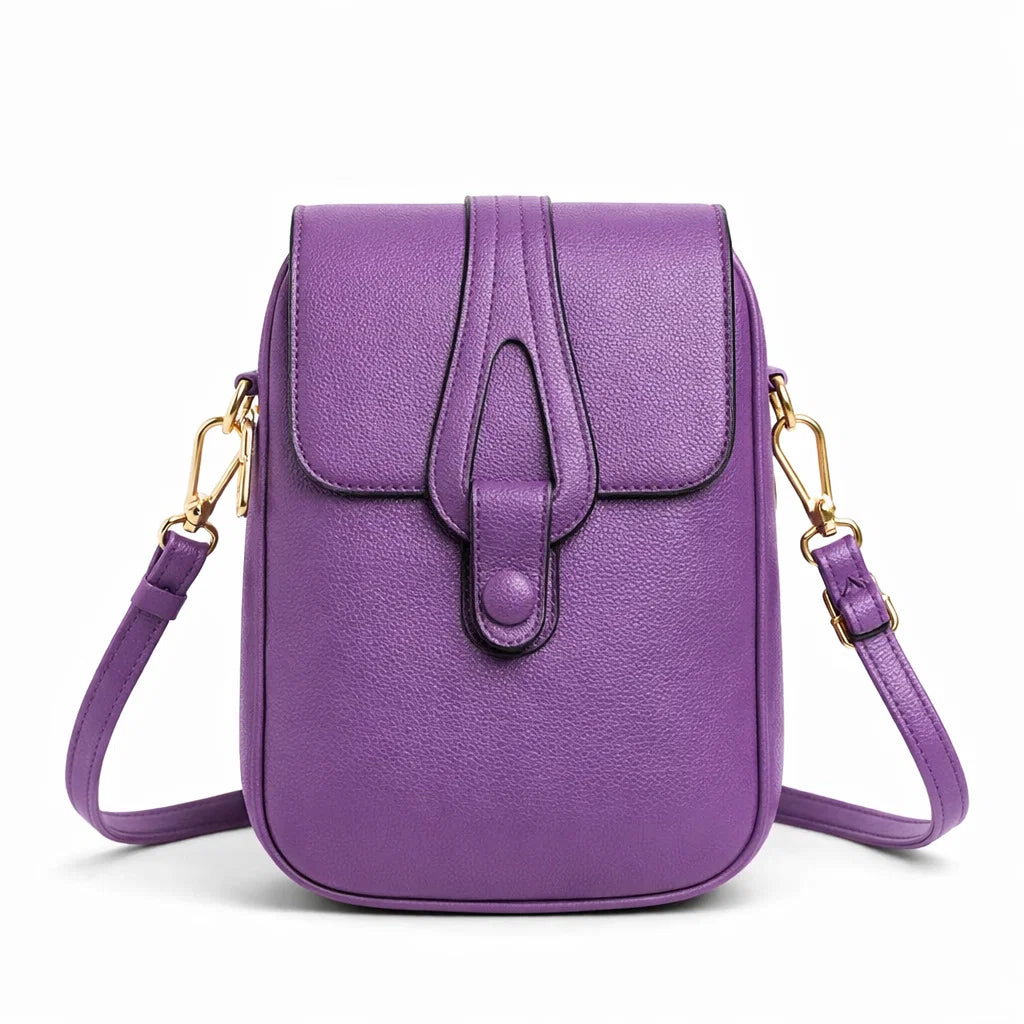 Women's Genuine Leather Crossbody Bag - Vivace Harmony