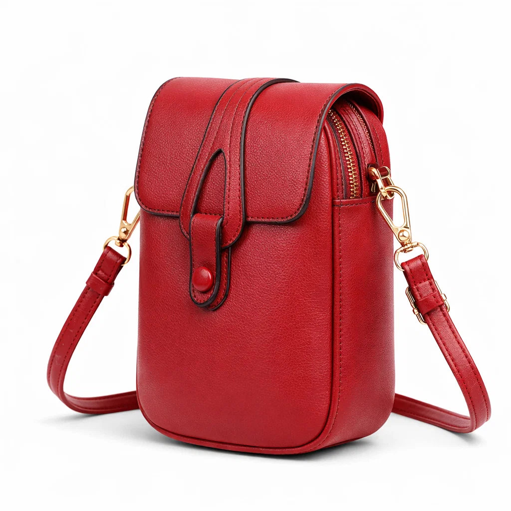 Women's Genuine Leather Crossbody Bag - Vivace Harmony