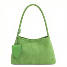 Women's Genuine Leather Shoulder Bag - Nature