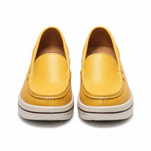 Women's Genuine Leather Platform Loafers – Maria