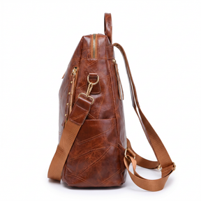 Women's Leather Backpack - Divine