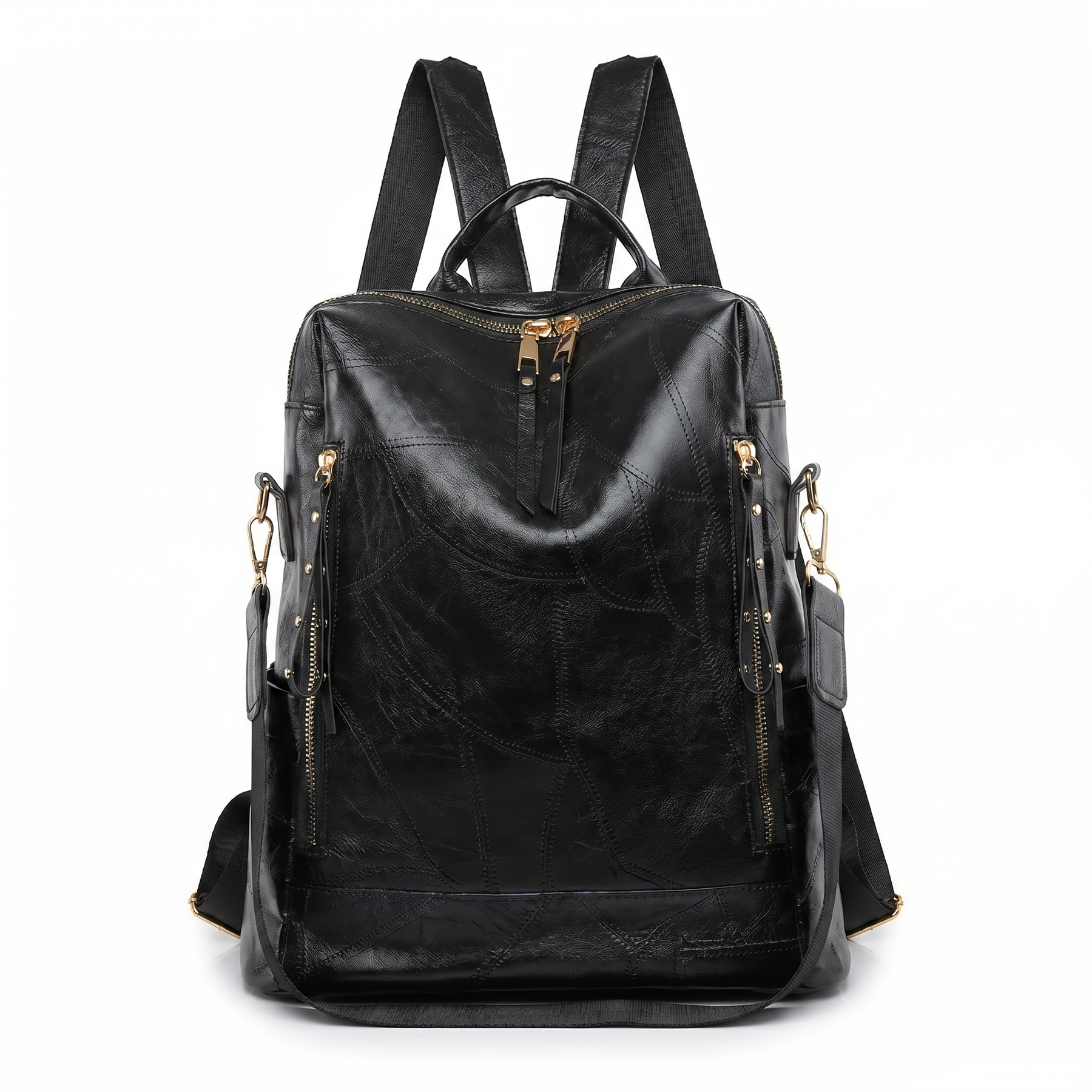Women's Leather Backpack - Divine
