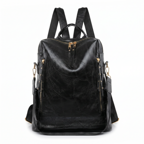 Women's Leather Backpack - Divine