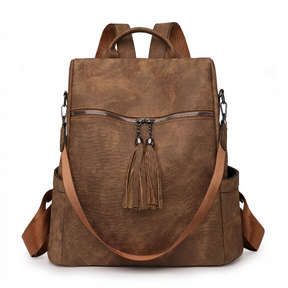 Women's Leather Backpack - Erza