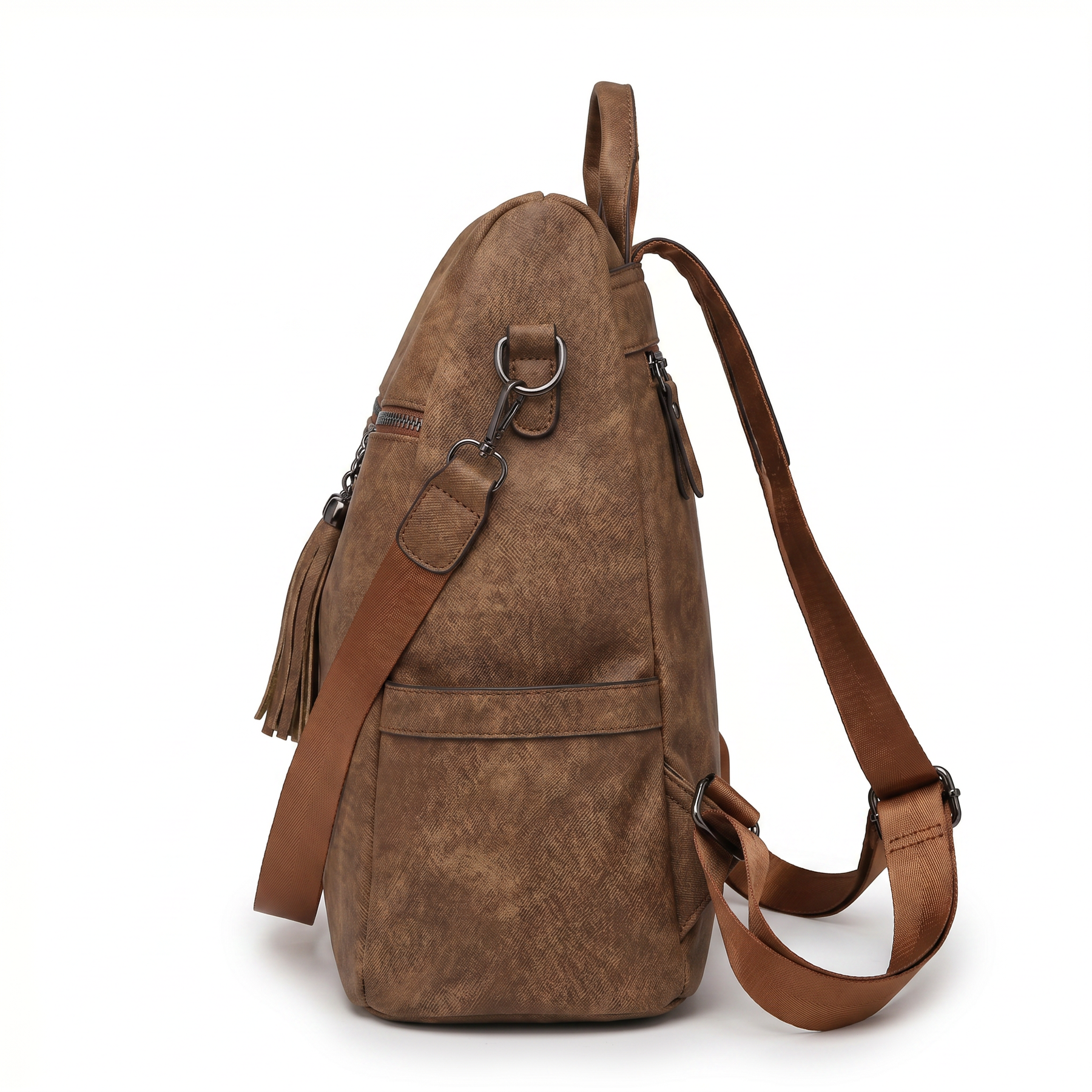 Women's Leather Backpack - Erza