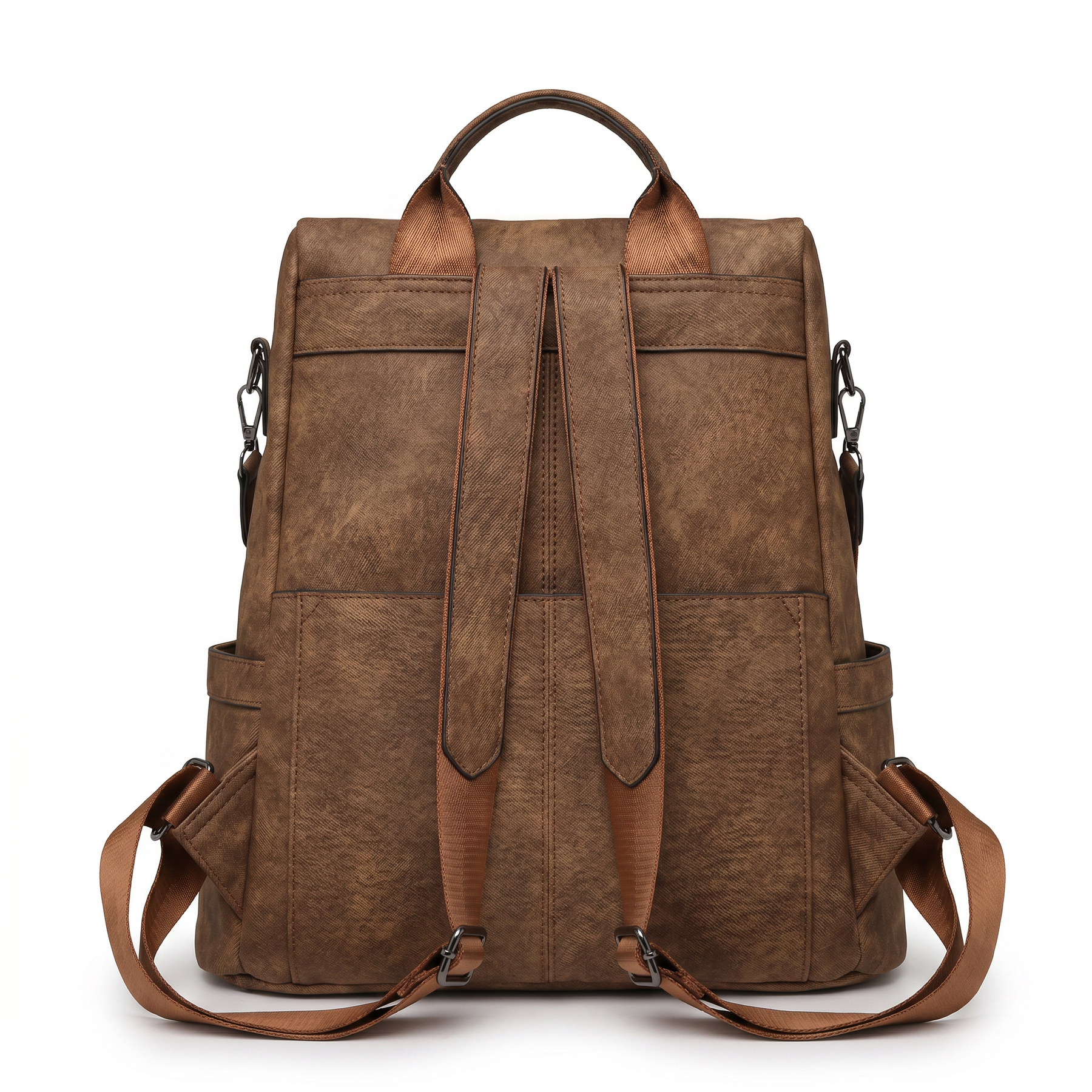 Women's Leather Backpack - Erza