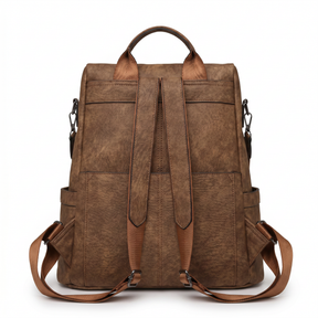 Women's Leather Backpack - Erza