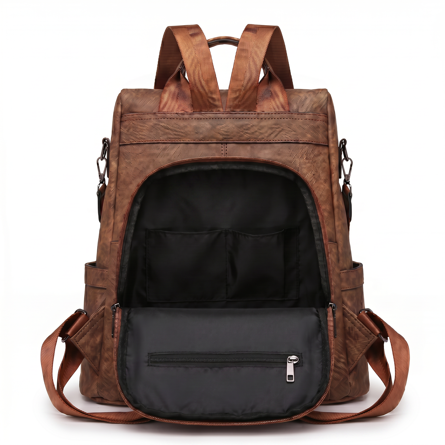 Women's Leather Backpack - Erza
