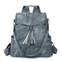 Women's Leather Backpack - Erza