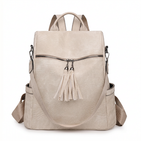 Women's Leather Backpack - Erza