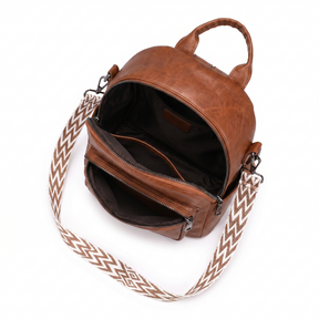 Women's Leather Backpack - Field
