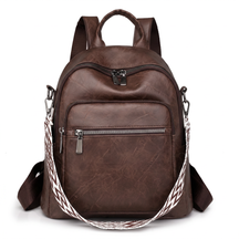 Women's Leather Backpack - Field