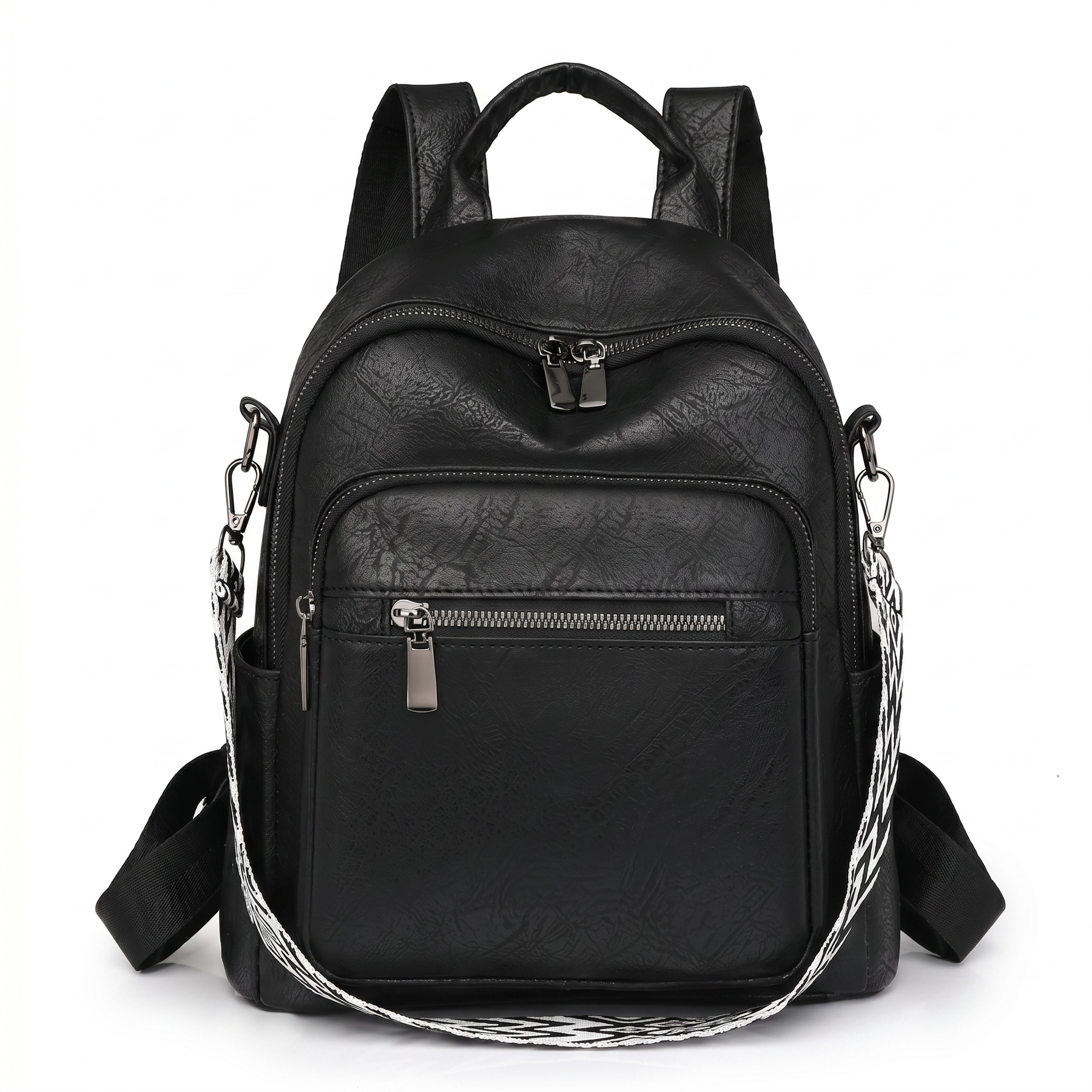 Women's Leather Backpack - Field