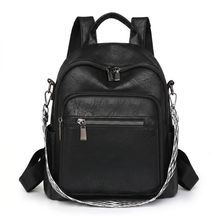 Women's Leather Backpack - Field