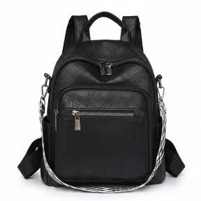 Women's Leather Backpack - Field