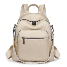 Women's Leather Backpack - Field