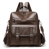 Women's Leather Backpack - Grimes