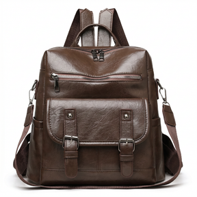 Women's Leather Backpack - Grimes