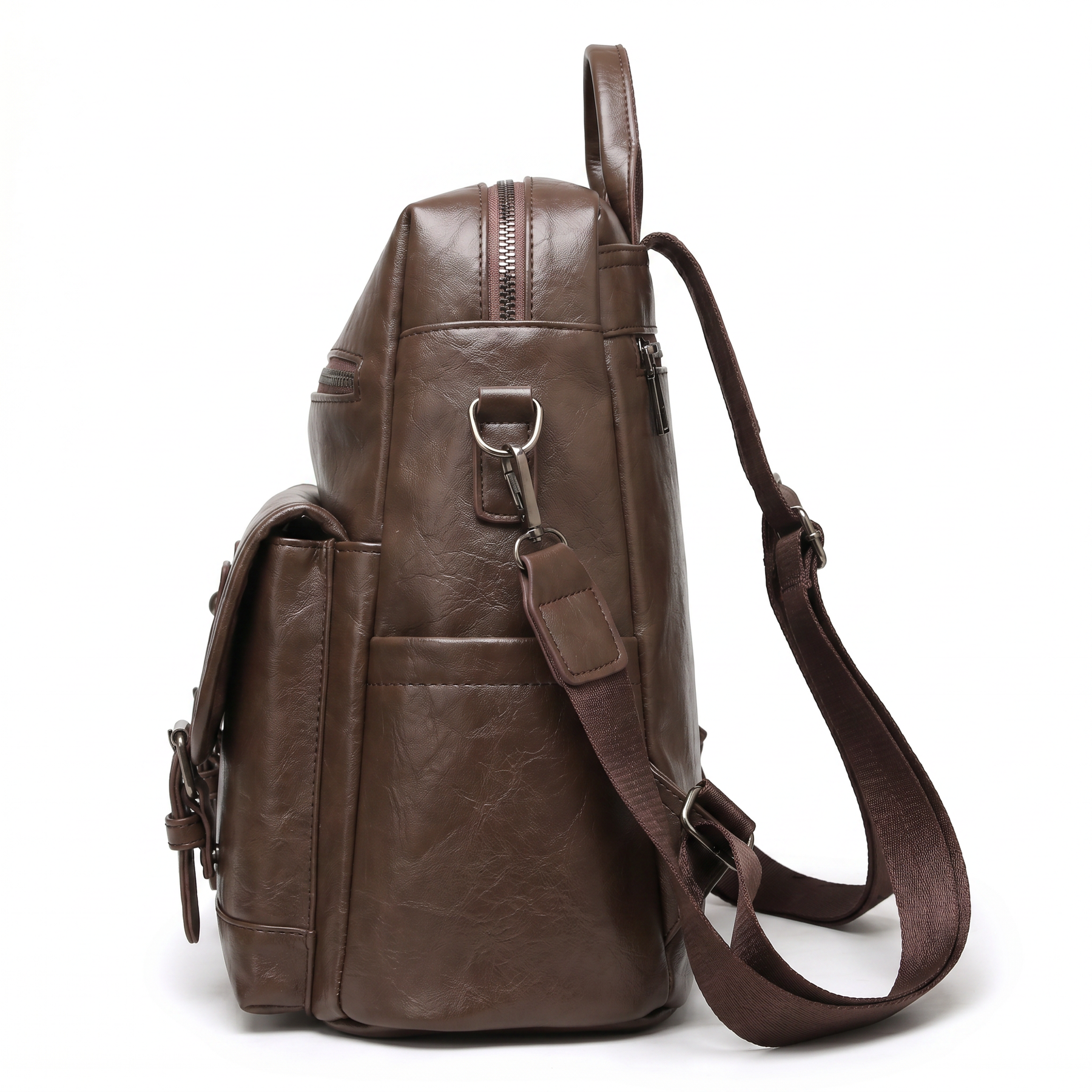 Women's Leather Backpack - Grimes
