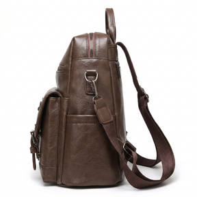 Women's Leather Backpack - Grimes