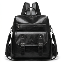 Women's Leather Backpack - Grimes