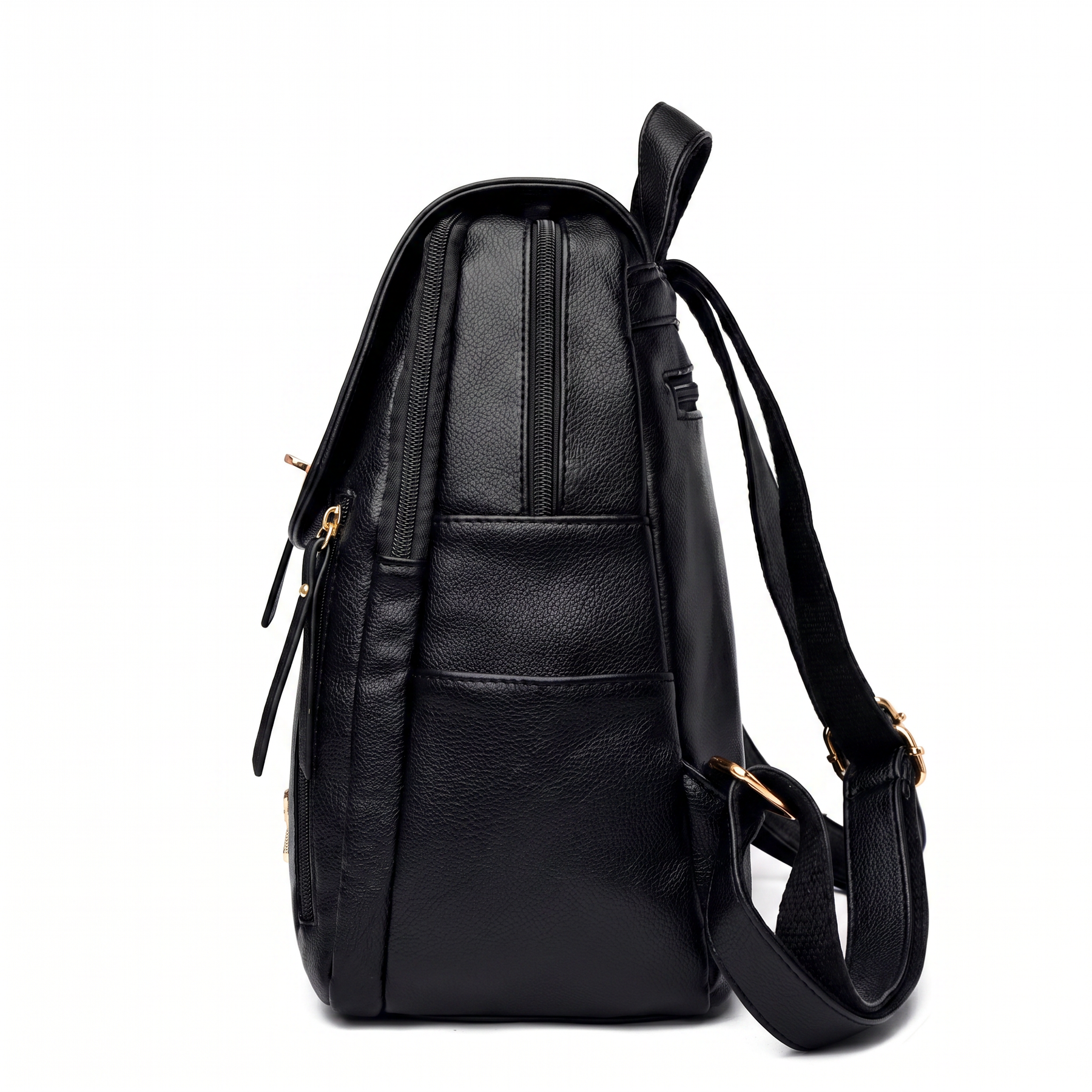 Women's Leather Backpack - Kangaroo