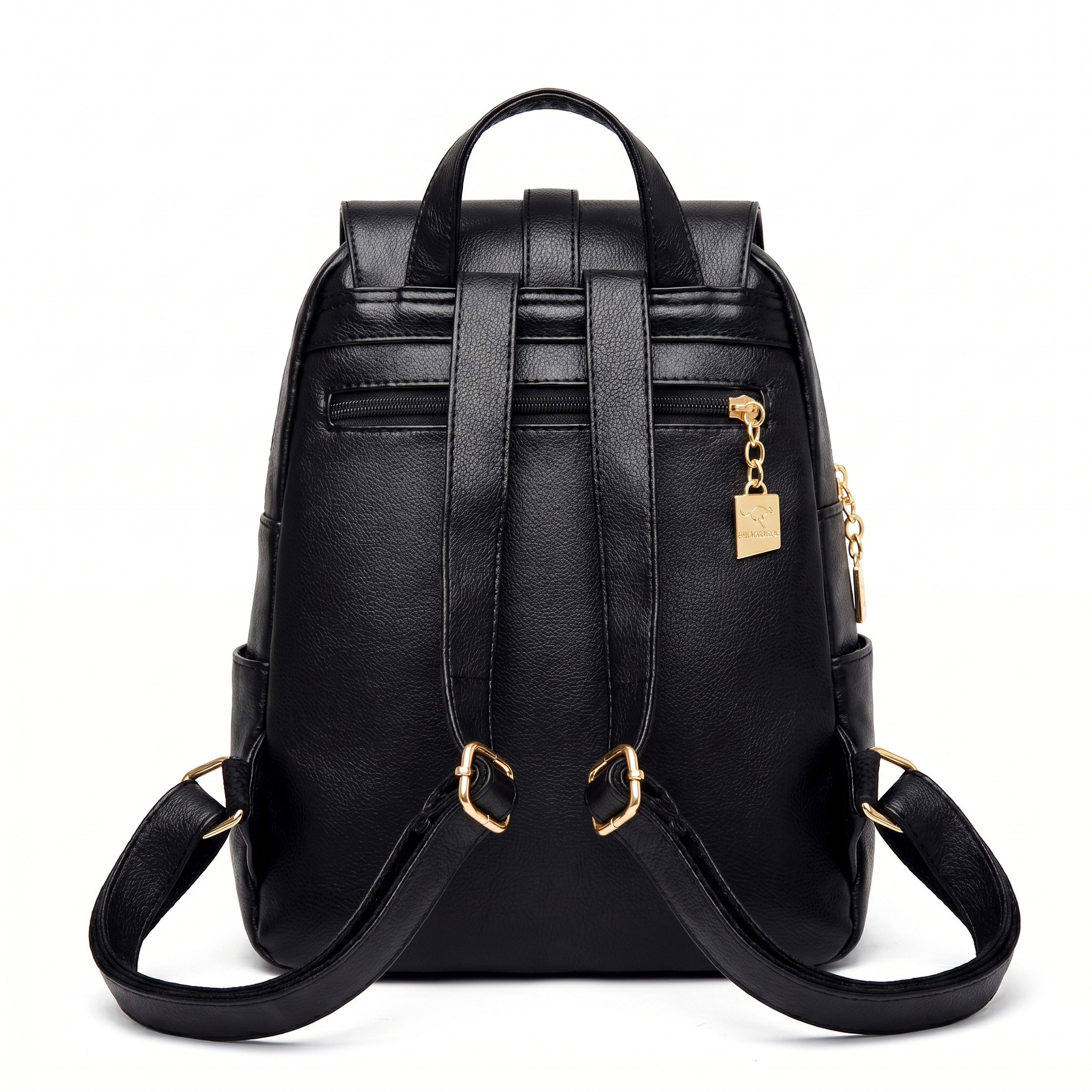 Women's Leather Backpack - Kangaroo