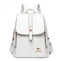Women's Leather Backpack - Kangaroo