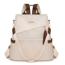 Women's Leather Backpack - Katia