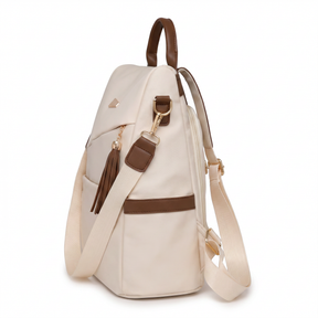 Women's Leather Backpack - Katia