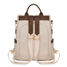 Women's Leather Backpack - Katia